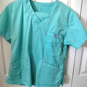 med couture scrub set
